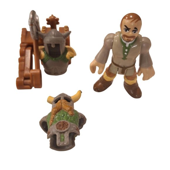 Imaginext Other - Imaginext Axemin Viking Battle Figure w Helmet Accessories